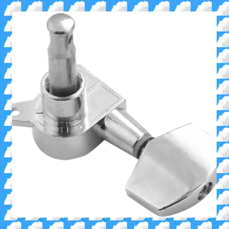 

ONGE 30 Pieces Silver Acoustic Guitar Machine Heads Knobs Guitar String Tuning Peg Tuner(15 For Left + 15 For Right)