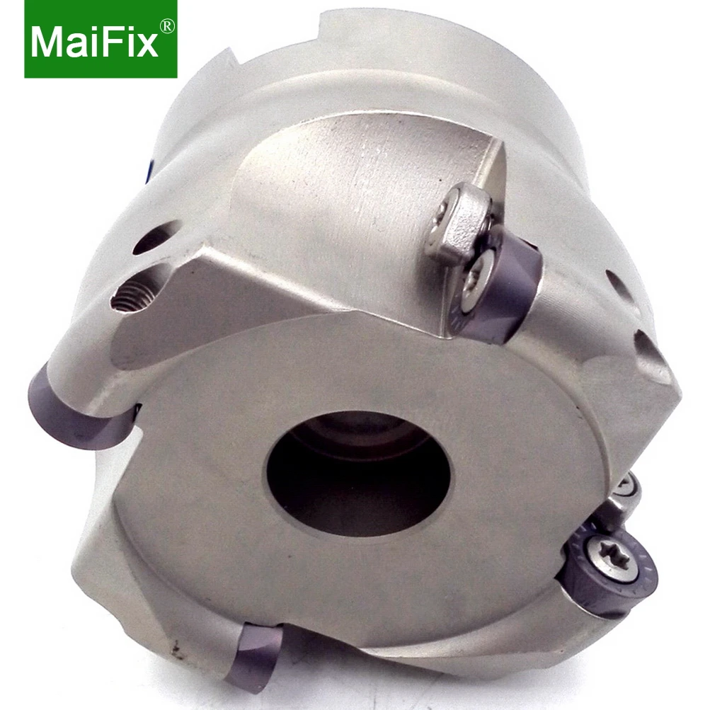 

MaiFix EMRW 7T Face Mill Indexable Milling Cutter Holder CNC Lathe Machine Tool for RPMT1204 Round Inserts