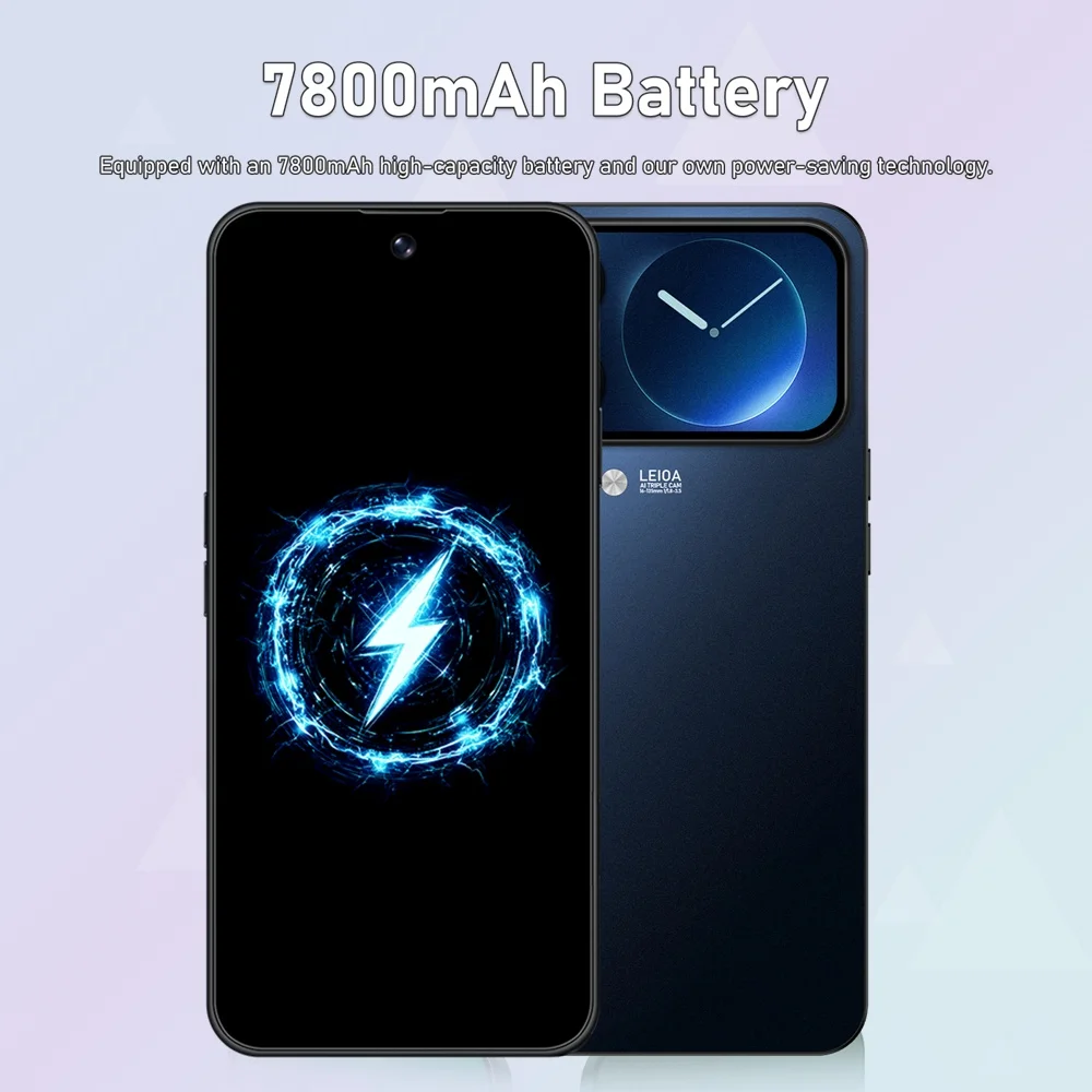 K-Touch M18 Pro Max Smartphone 5G 7.3inch Full Screen 7800mAh Mobile Phones Android Cell Phone 5G Dual SIM Global Version Unlocked 22GB 2TB Smart Phones