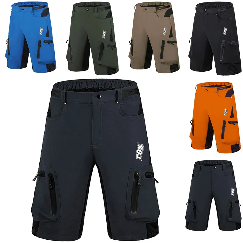 Lairschdan Poc Cycling Shorts Mountain Motocross Wind and Water Resistant Shorts Lightweight loose mountain bike cycling pants