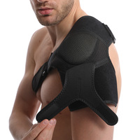 Adjustable Sports Shoulder Brace With Left/Right Universal Strap- Sports Support And Single Shoulder Compression