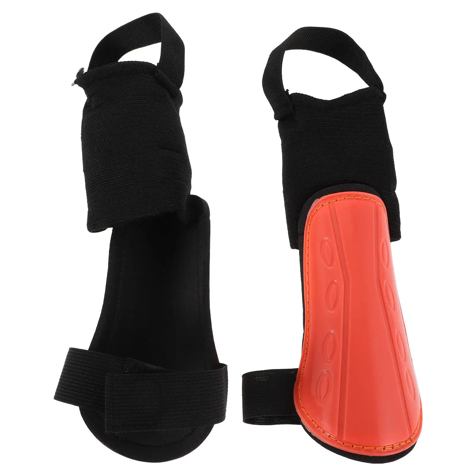 2Pcs Kids Soccer Shin Guards Lightweight Eva Cushion Ankle Protection Football Shin Pads Youth Training Injury Prevention Gear