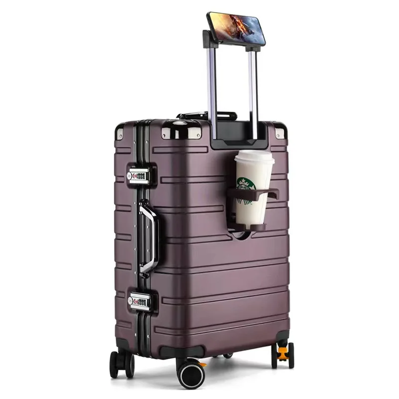 

Faionable Travel Suitcase Paul ex Carry-On Wheel Spinner Wear-Resistant 24 Inch Password Box Anti-Scratch Mysterious Sle