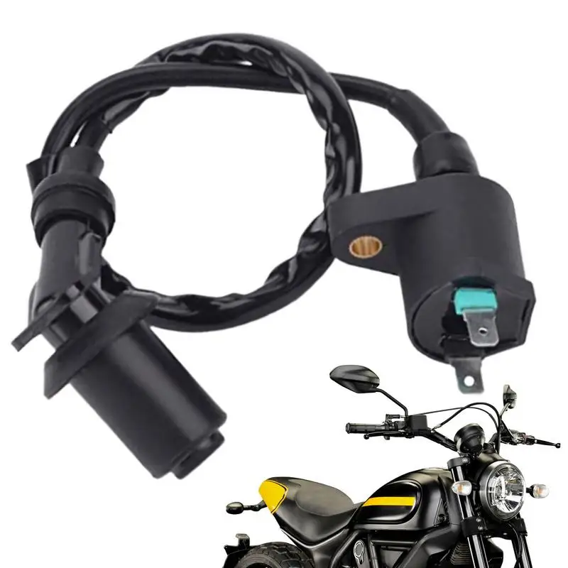 

Universal 12V Motorcycle High Voltage Package Beach Ignition Coil Racing Ignition Coil Motorcycle Replacement Accessories