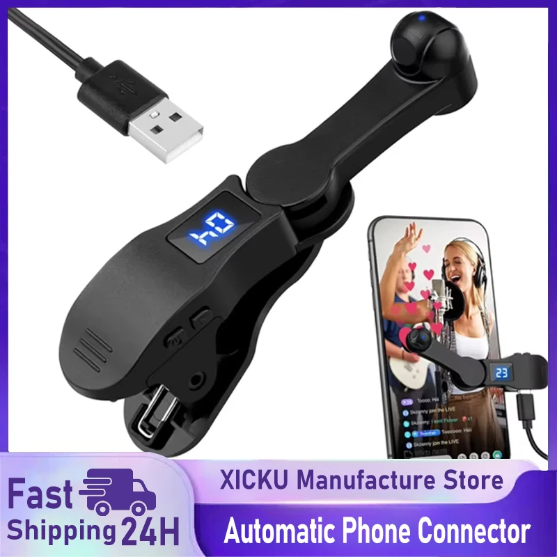 Auto Screen Clicker for Smart Phone Apps Video Live Streaming Gadget USB Simu...