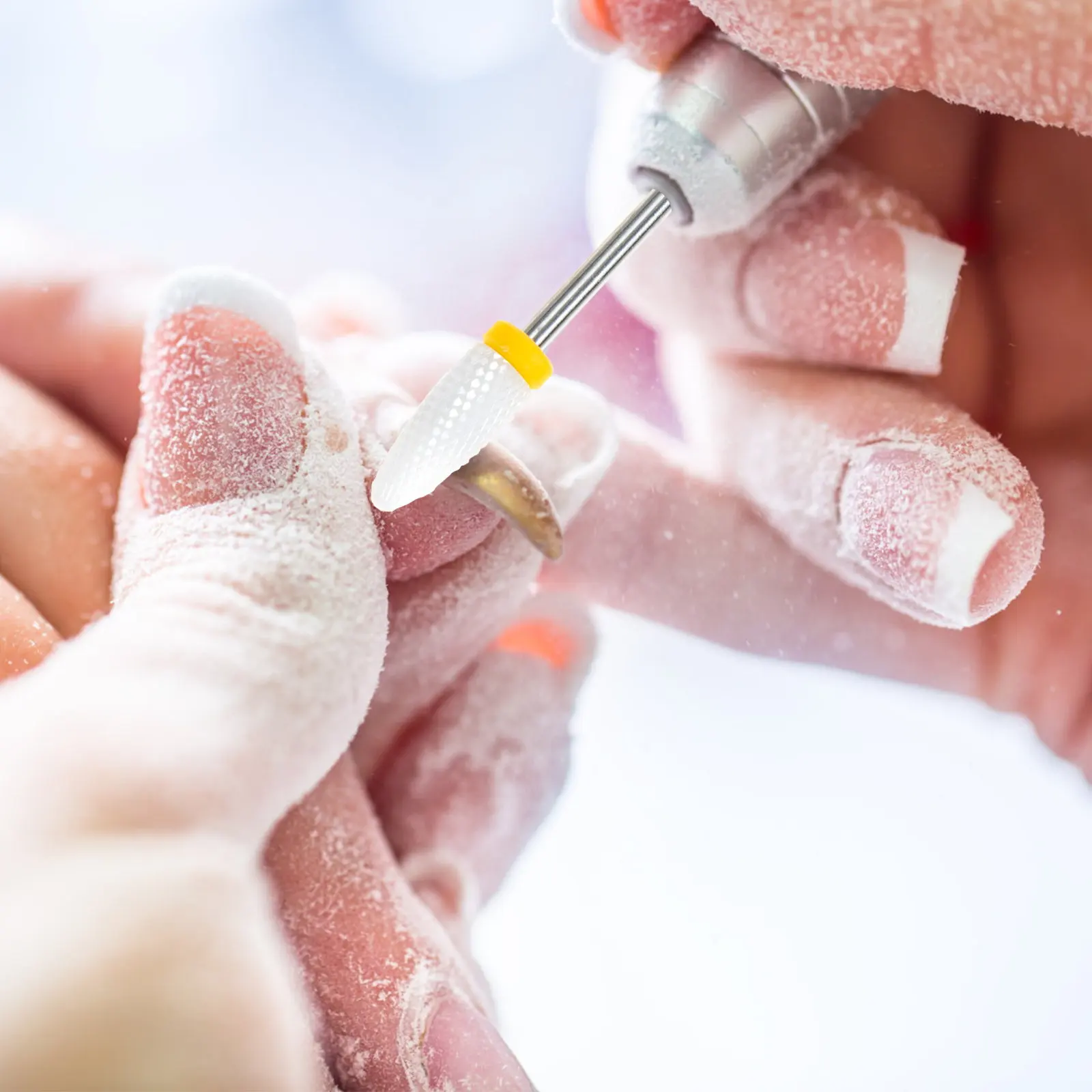 

Набор из 4 керамических насадок для маникюрного аппарата, сменные шлифовальные головки для удаления кутикулы, для акрила и геля