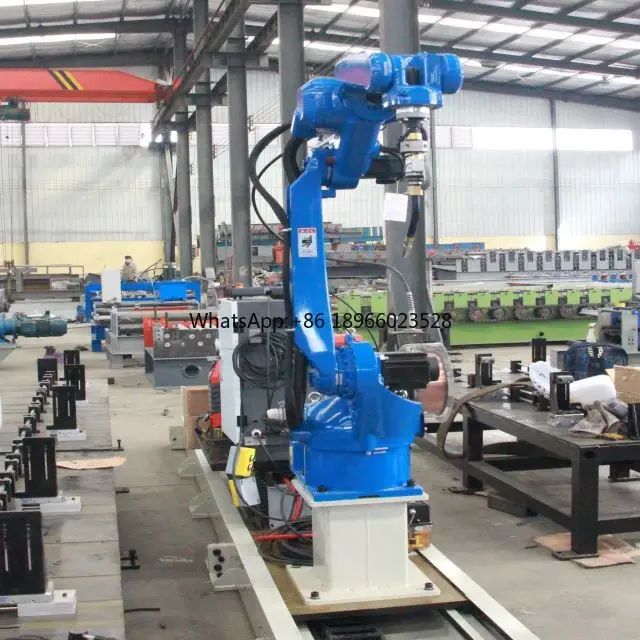 six-axis industrial robotic arm fiber laser welding torch robot