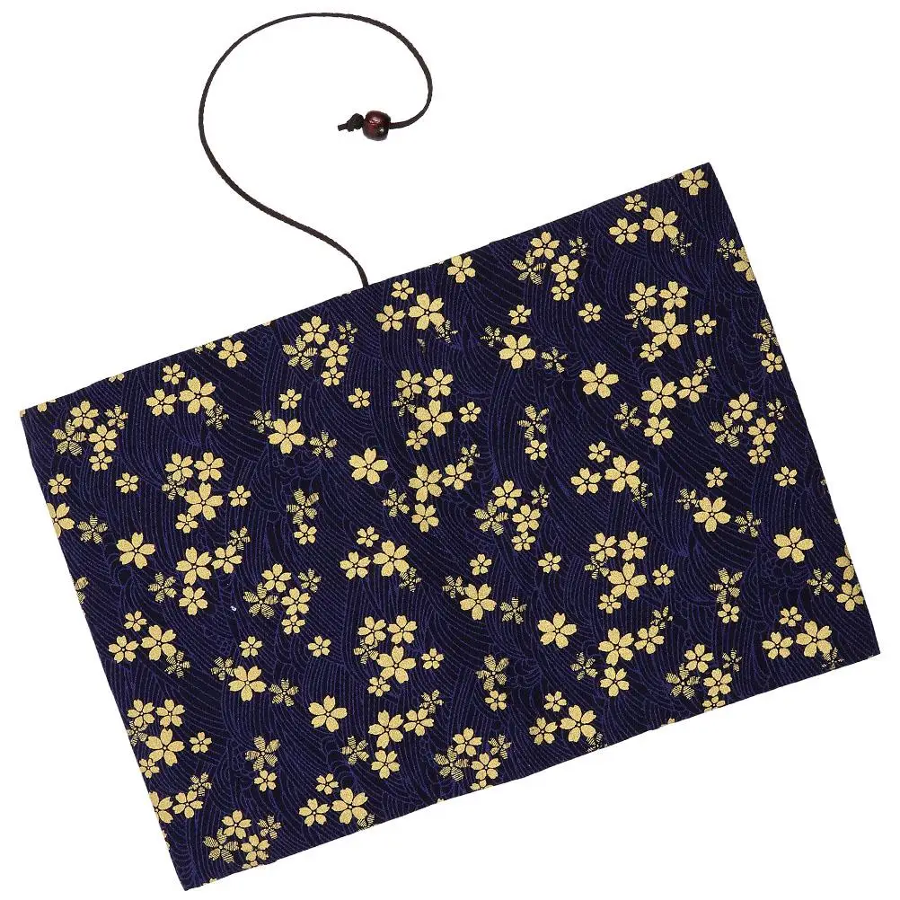 Cherry Blossom Book Cover Sleeve Reusable Protectors Retro Pouch Composition Diary Covers Textbook Decoration