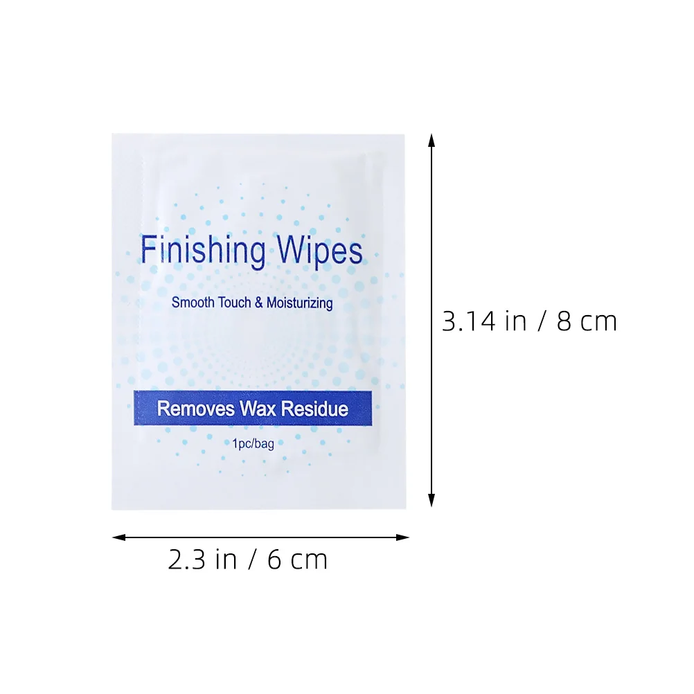 50 Pcs Hair Removal Wax Oil Pack Remover Cream Useful Cleaning Wipe Wet Wipes Miss