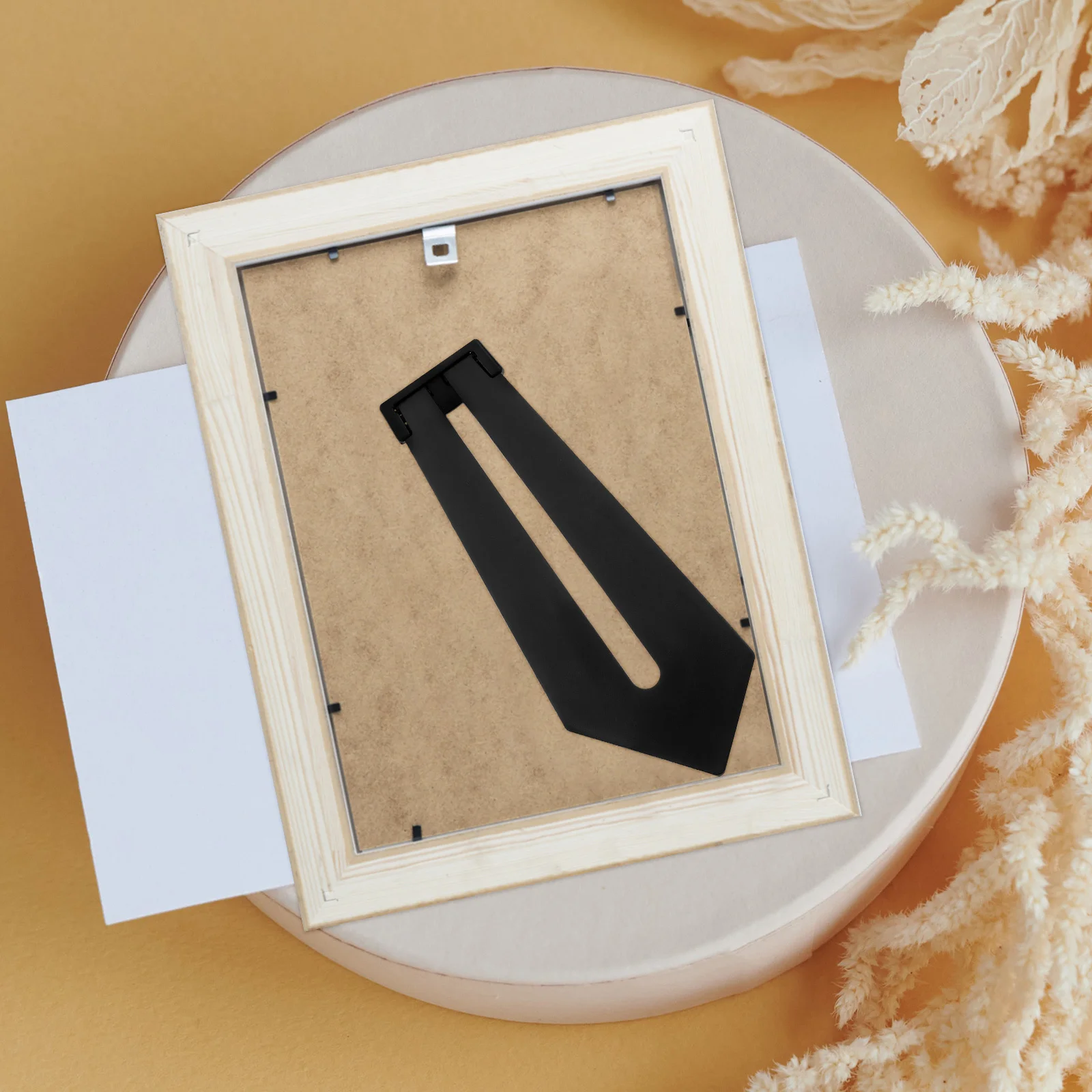 

10pcs Photo Frame Brackets Plastic Back Supports Rotating Picture Display Stand Tabletop Holders For Home Office Decor Frame