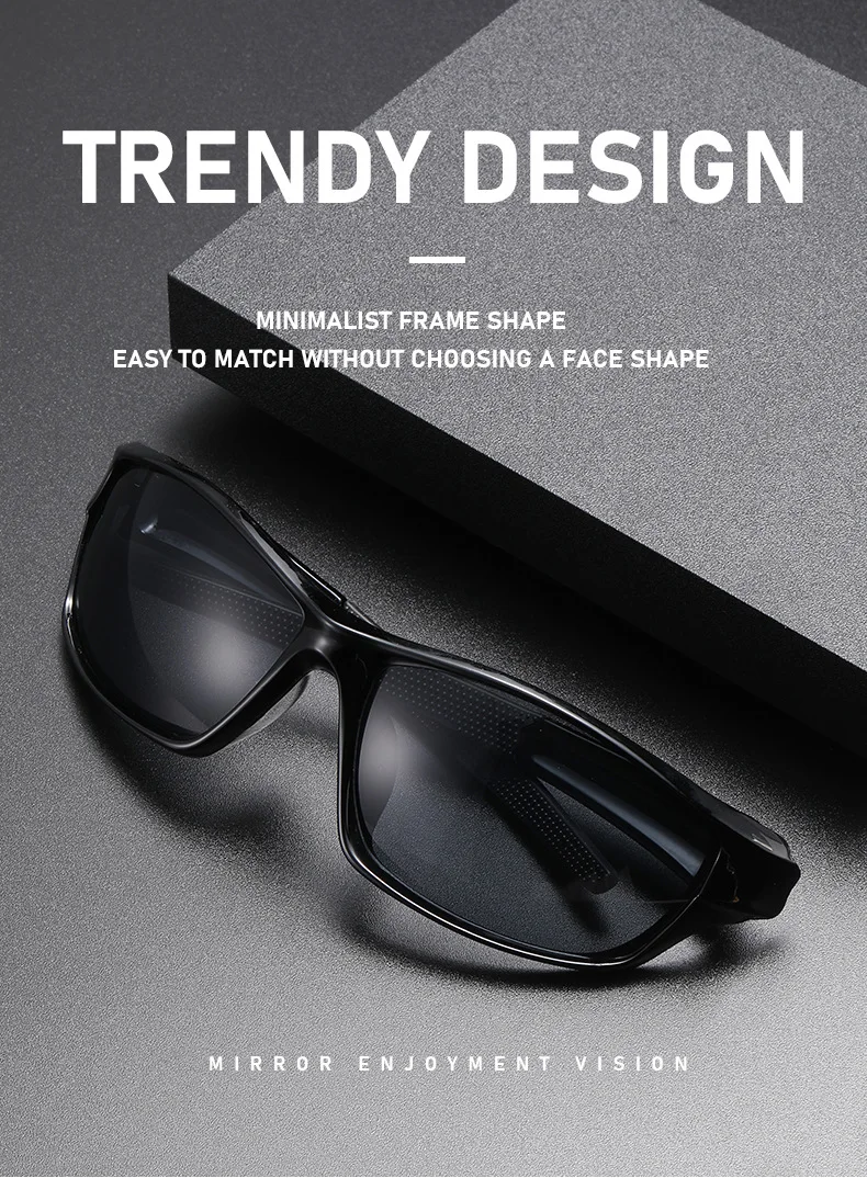 Neue Polarisierte Radfahren Sonnenbrille Männer Frauen Reflektierende Outdoor Sport Brille UV400 Angeln Wandern Shades – Detail 2