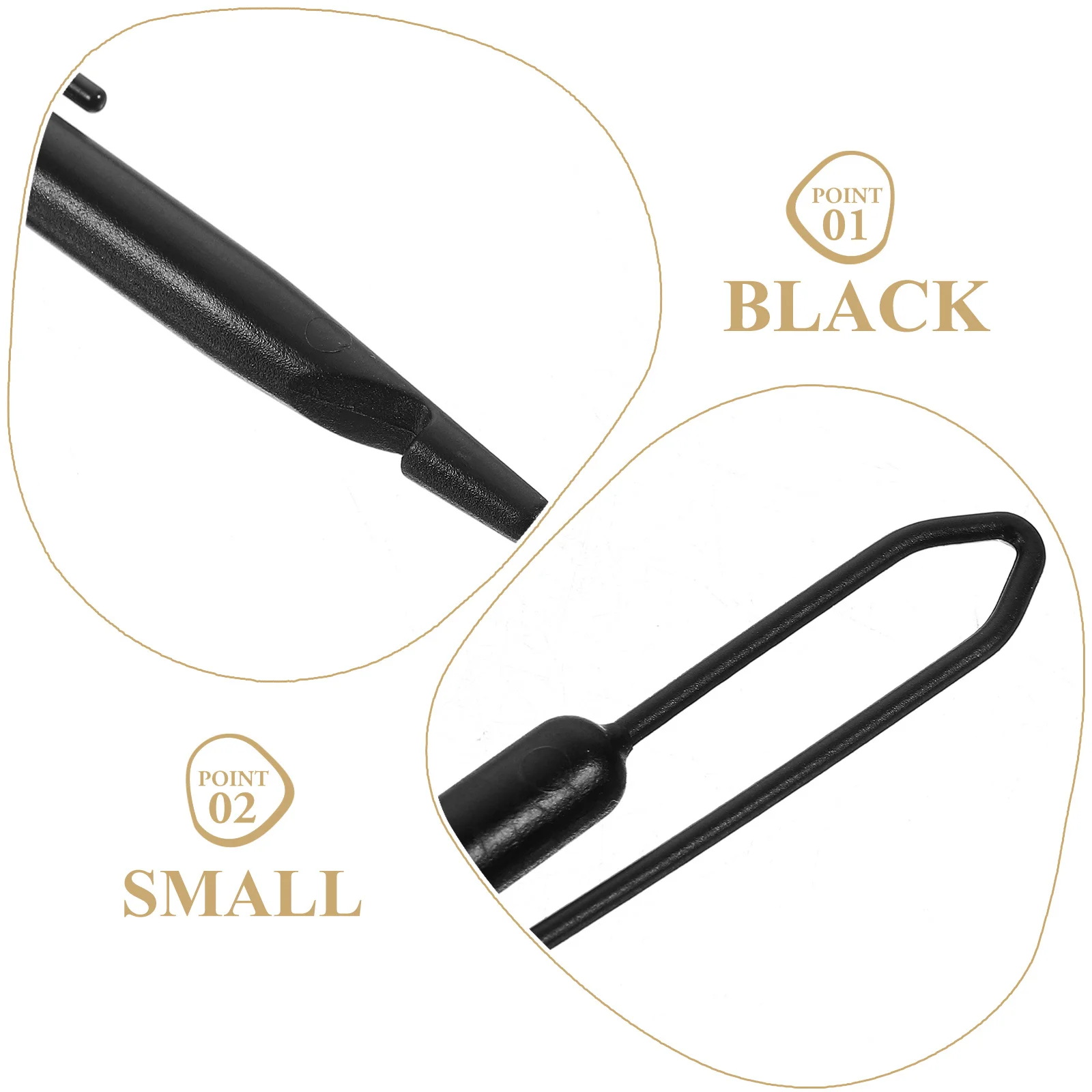 

Dreadlocks Braiding Tool Crochet Hook For Hair Weaving Needle Diy Hairstyle Lightweight Grip Styling Accessory