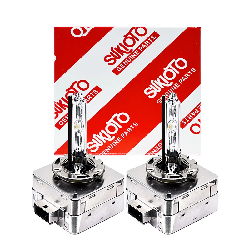 

2PCS SUKIOTO GENUINE PARTS ORIGINAL Xenon Bulb D1S D3S HID Headlamp D3S 55W Xenon Standard Car Headlight Bulb 35W D1S Auto Lamps