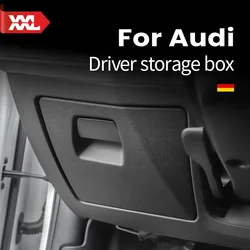Car Central Driver side storage box Console Storage Glove Box Holder For Audi A3 8Y 2021 2022 2023 Interior Accessories