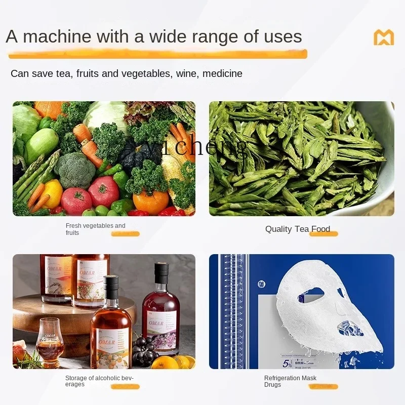 Food Wine Cabinet Beverage Mini Refrigerator Refrigerated Tea Preservation Small Display Dedicated Compartment