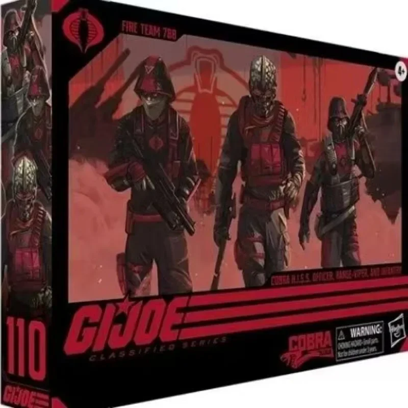 Spot Hasbro Special Forces Kes788 Firepower Team Cobra Soldier Shooter GIJOE 6-inch DIY Model Toy Gift Movie Anime Multiverse