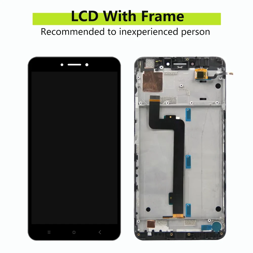 6.44\'\'For Xiaomi Mi Max 2 For Mi Max2 MDE40 MDI40 LCD Display Touch Screen Digitizer Assembly Replacement