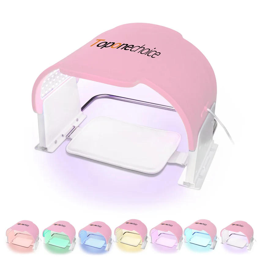 LED Facial Phototherapy 7 Colors Photon PDT Professional Beauty Machine SPA Facial Body Skin Care Equipment Anti-aging Whitening