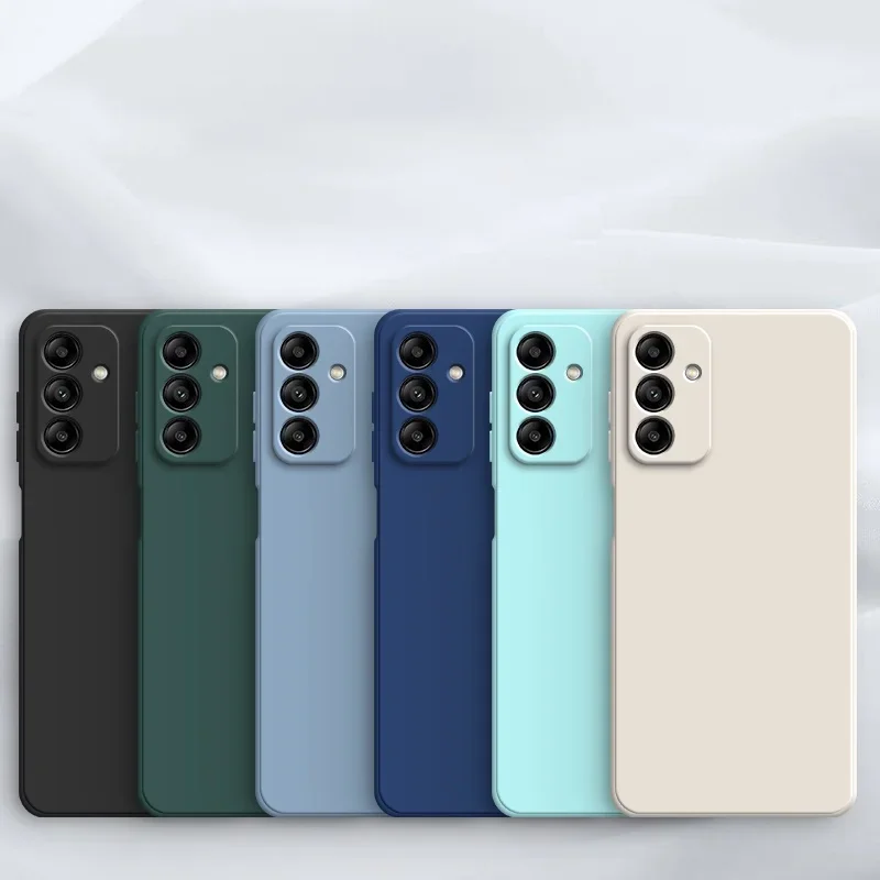 Solid Color Ultra Thin Matte Phone Case for Samsung Galaxy A15 A25 A35 A55 A14 A34 A54 5G A14 A24 Silicone Soft TPU Cover