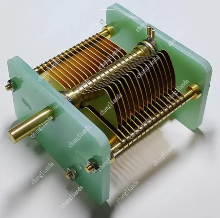 High-Power Air Variable Capacitor Semi-Handmade Air-Adjusted Capacitor Capacity 10PF-330PF