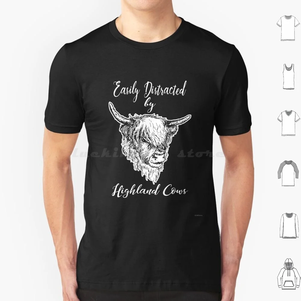 Camiseta escocesa de vaca de las tierras altas, pelo desordenado, espíritu de vaca bebé, camiseta fresca de algodón 6xl, vaca de las tierras altas, vaca de las tierras altas, Chirt, vaca bonita