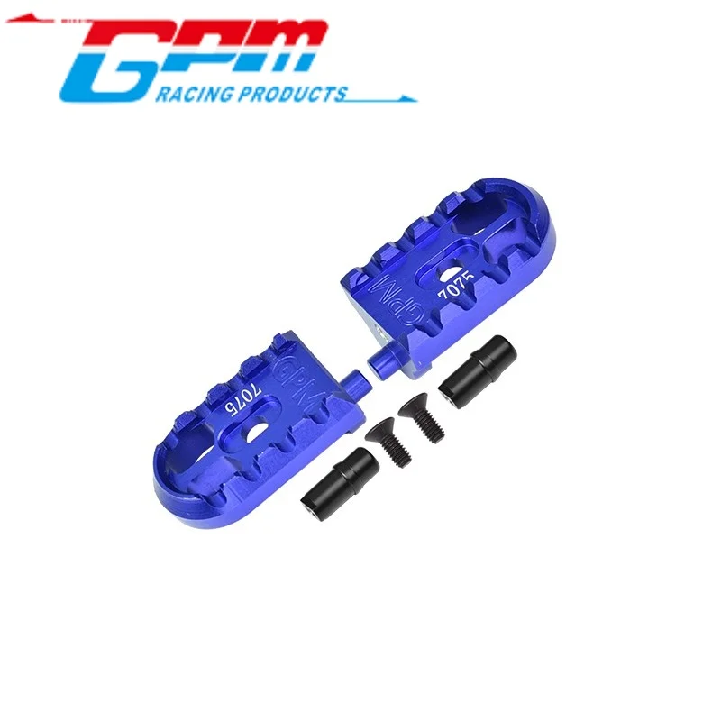 

Комплект алюминиевых подножек GPM MX014 7075-T6 для мотоцикла LOSI 1/4 PROMOTO MX, улучшенная версия для радиоуправляемых моделей