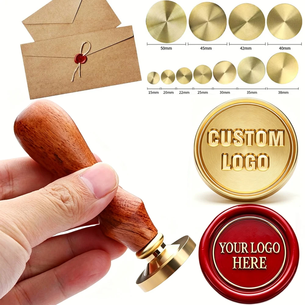 Wax Seal Stamp Kit - Timbro per Ceralacca Personalizzato con il