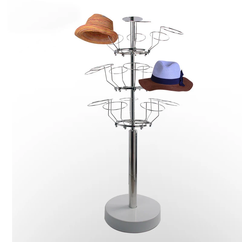 custom.Kainice Customized Retail Hat Storage Display Stand Standing Trucker Helmet Hat Rack Baseball Hat Rack
