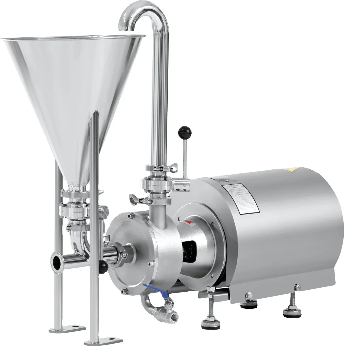 High Shear Mixer Emulsifying Pump Stainless Steel Dispersing Homogenizer