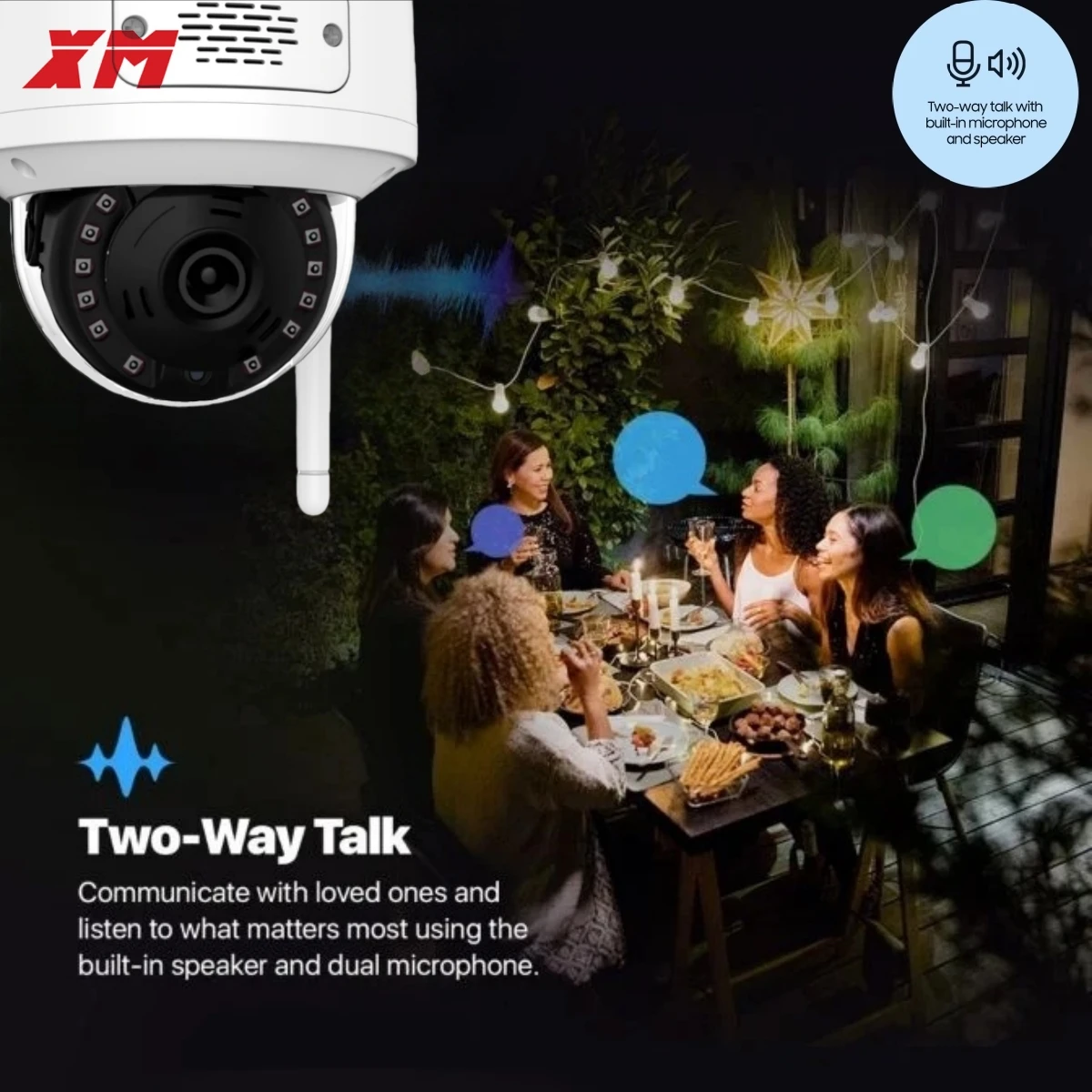 8MP HD IP Camera IP67 Weatherp - Home Security Kamera ulasan dan harga