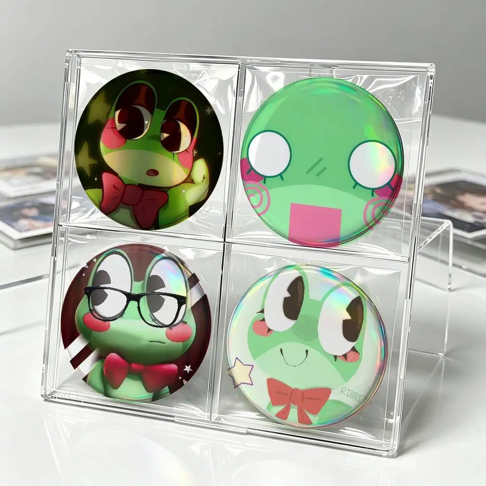 R-Ribbit Frog Pin Buttons   Anime Brooches Cute Cartoon Badge Jacket Jeans Lapel Pin Gift Accessorie
