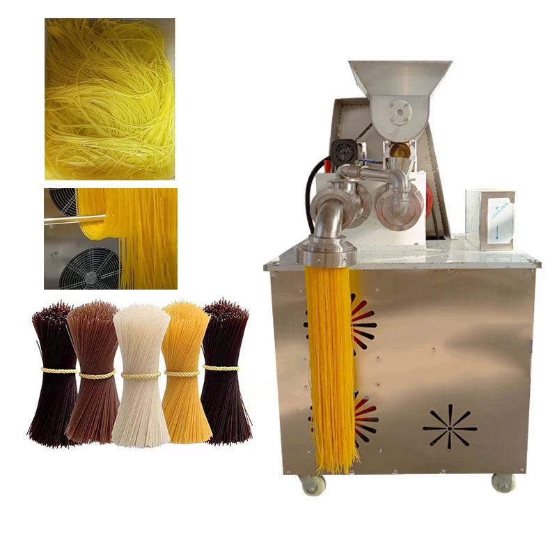سعر جيد آلة صنع الشعيرية صنع الطعم الجاف آلة المعكرونة الأرز الحريري الحبوب الباردة الحنطة السوداء الأرز الذرة آلة المعكرونة #2