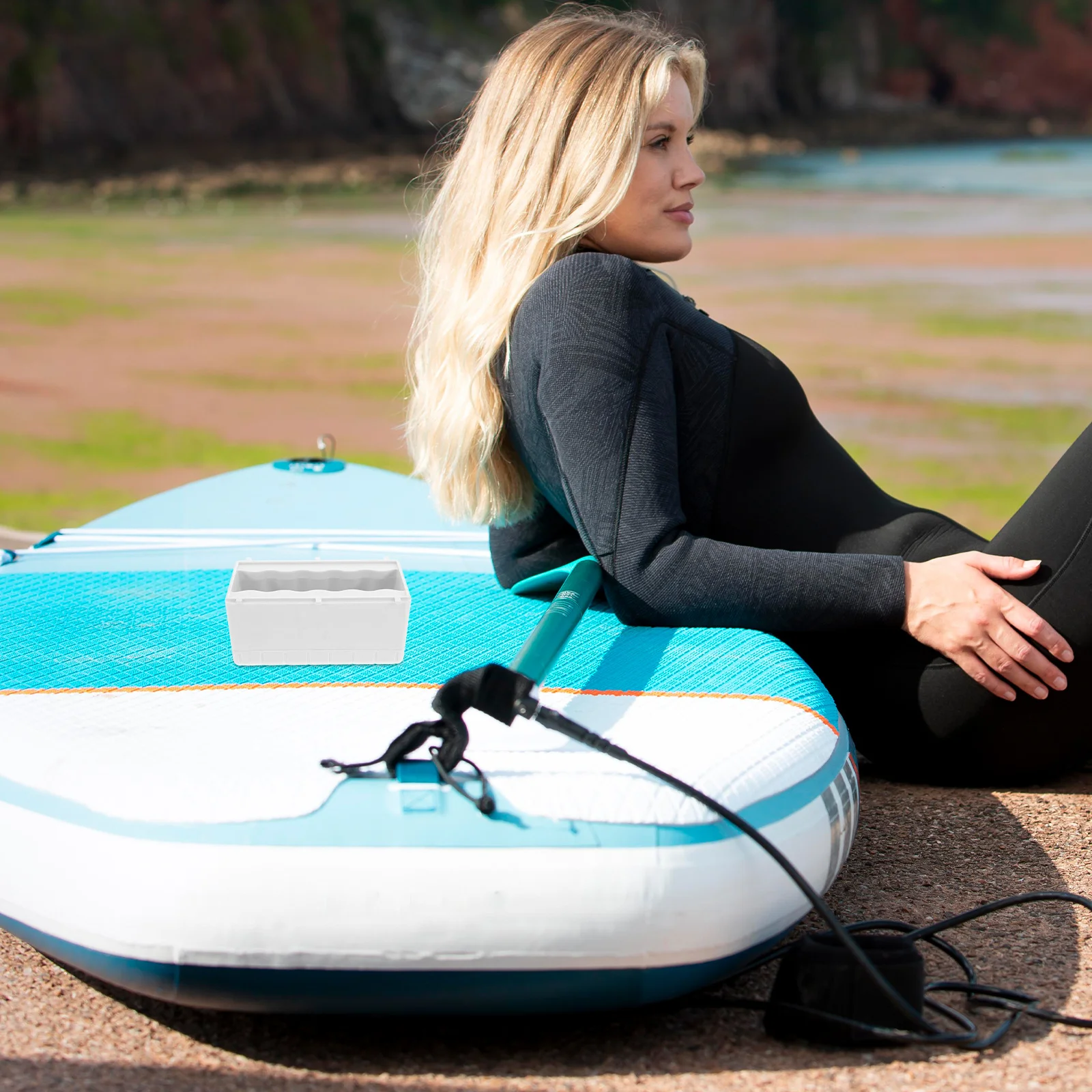 

PVC Paddle Board Handle Sup Surf Handle Replacement Rectangular Storage Case Stand Up Paddle Board Surfing Grip Attachment