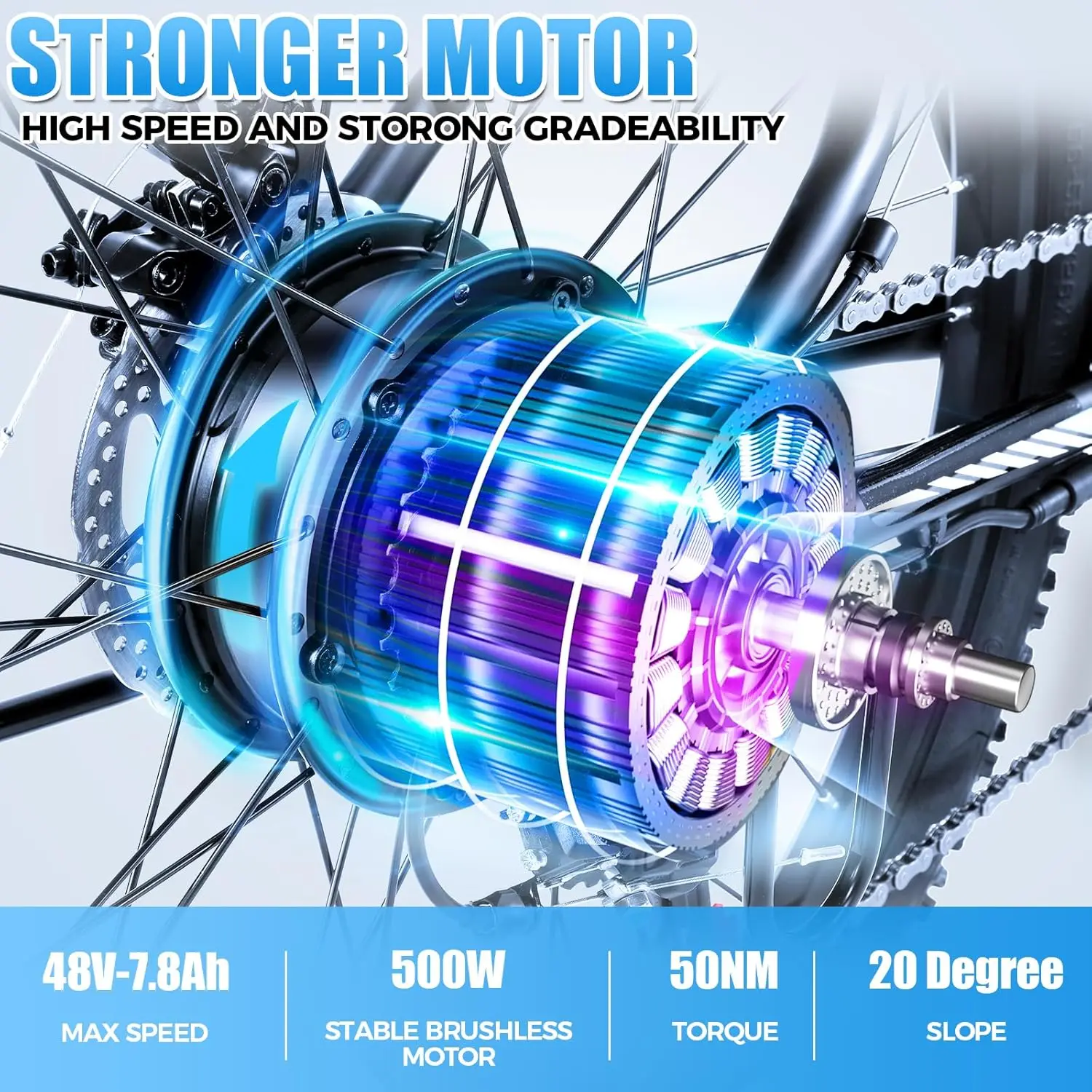 دراجة كهربائية مقاس 26 بوصة للبالغين، [محرك الذروة 750 وات] دراجة جبلية كهربائية، دراجة كهربائية للركاب بدقة 22 ميلاً في الساعة، دراجة كهربائية للبالغين بطول 55 ميلًا
