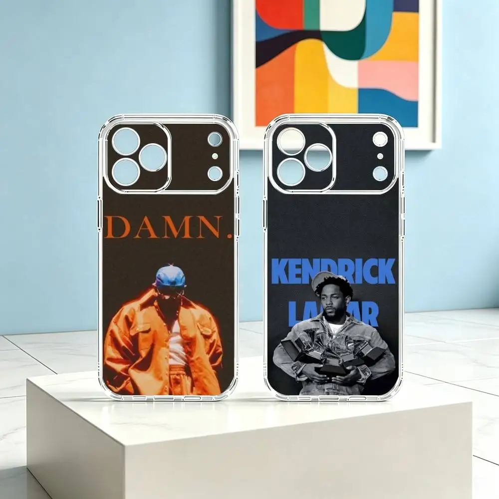 Kendrick Lamar Rapper-R  Phone Case For iPhone 17 16 15 14 13 12 11 Mini Pro Max Plus Transparent Cove Gift