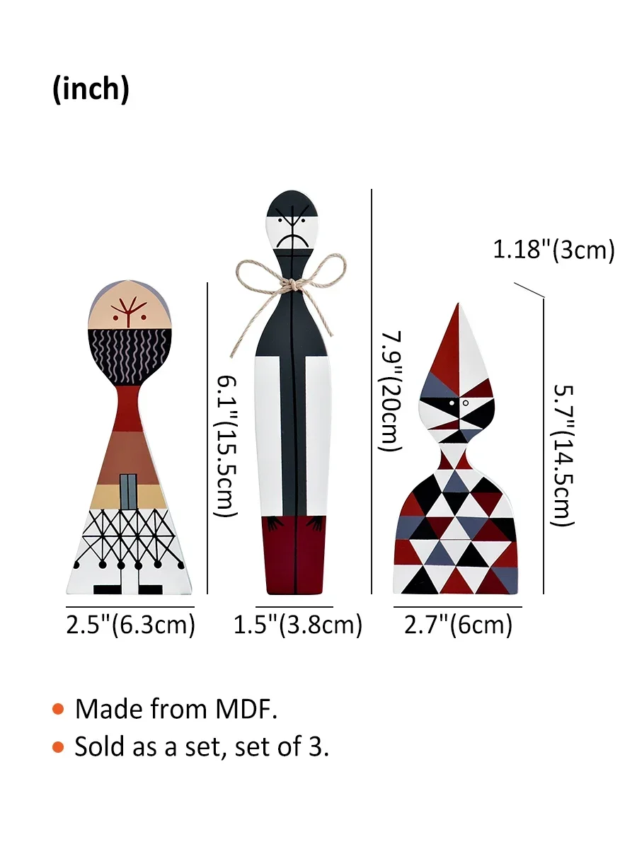 مجموعة تماثيل زاوية الكتب الخشبية ، نماذج الأفكار التجريدية ، ديكورات المنمنمات ، غرفة المعيشة ، ديكور المنزل ، عناصر سطح الطاولة ، الملحقات #6