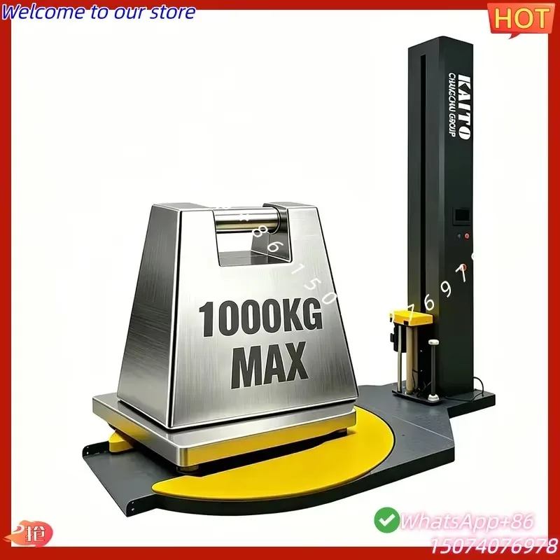2026 Custom Luggage Wrapper Pallet Stretch Wrapping Machine Professional Packing Equipment Verified Supplier
