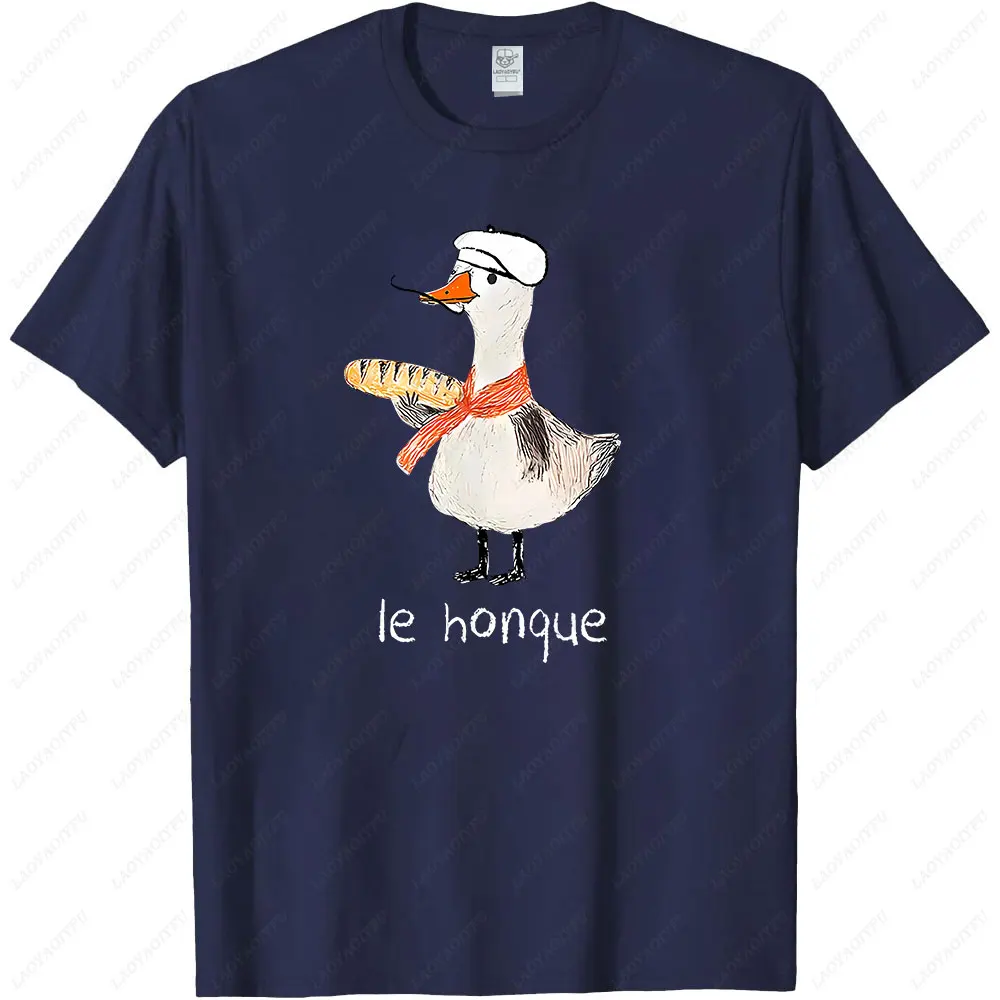 French Goose Shirt. Le Honque Funny T-shirt Gift Silly France Trip Vacation Present For Animal Duck Bird Geese Meme Lover
