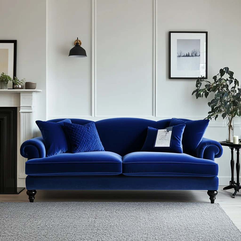 

Chesterfield Sofa Upholstered Couch Sofa With Solid Wood Feet Accent Loveseat Sofa For Living Room