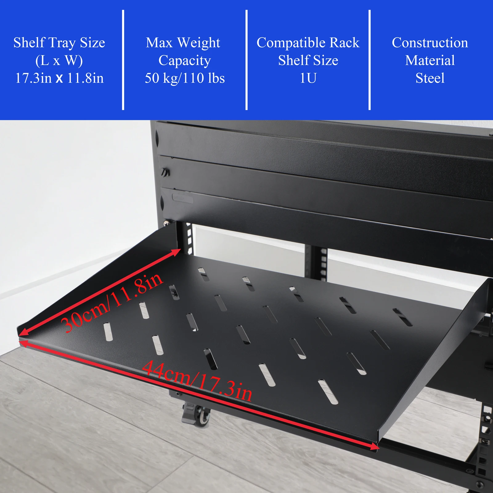 Étagère de rack de serveur 1U, - Server Rack Shelf avis et prix