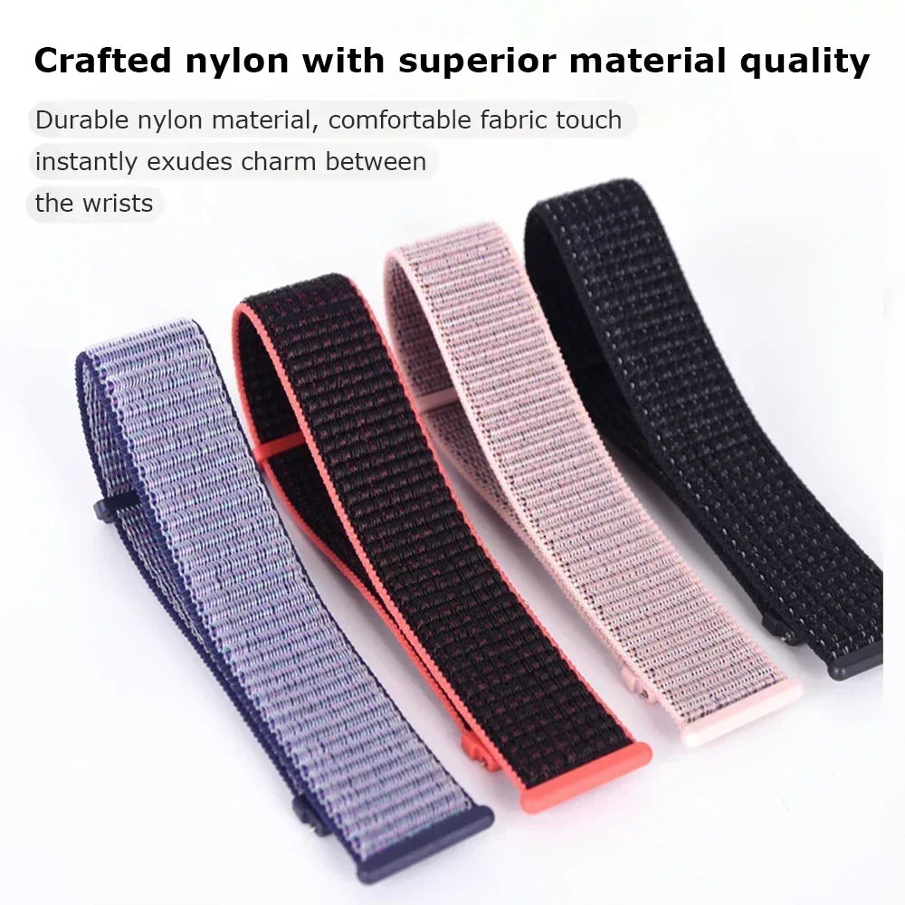 1pcs Nylon Band For SUUNTO 9 5 PEAK/3 Fitness Bracelet For SUUNTO OCEAN/VERTICAL/RACE Braided Strap 20mm 22mm Watchbands Correa