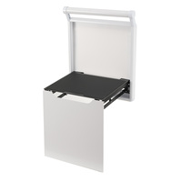 Wall Mounted Folding Seat Chair, Aluminum Folding Chair, Casual Household Porch, Shoe Back, Step Stool, Home Furniture