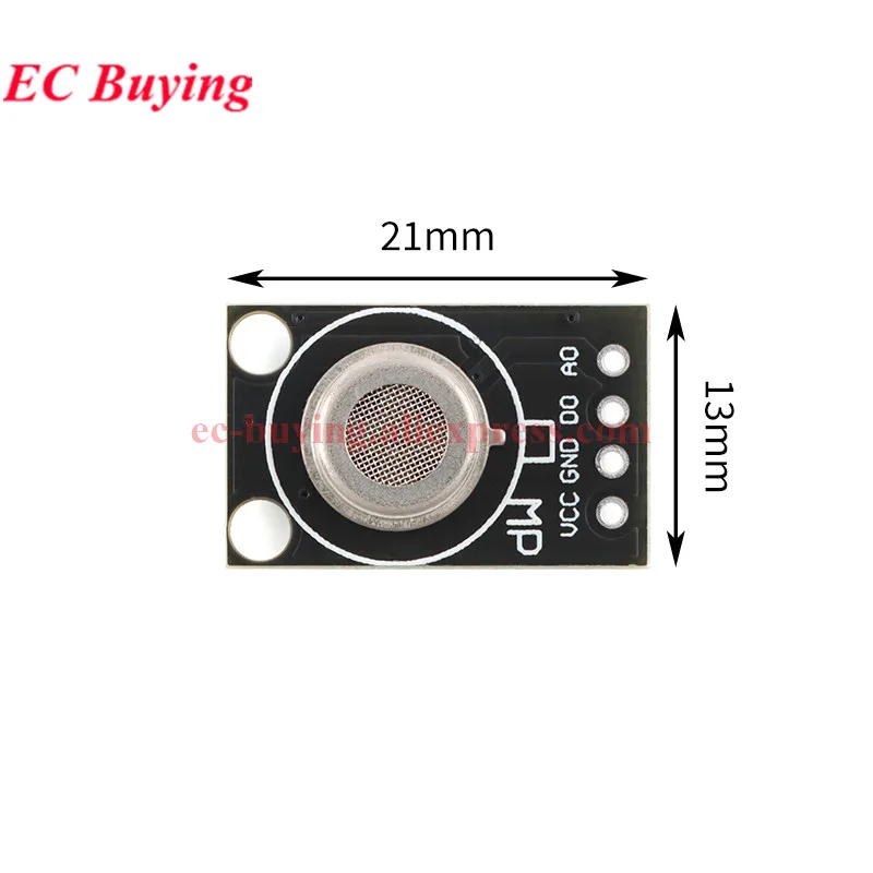 1Pc-10Pcs MP-135 MP-2 MP-4 MP-3B MP-5 MP-8 Air Quality Detection Gas Sensor Module MQ-2 MQ-135 MQ-4 MQ-5 Mini Detecting Board