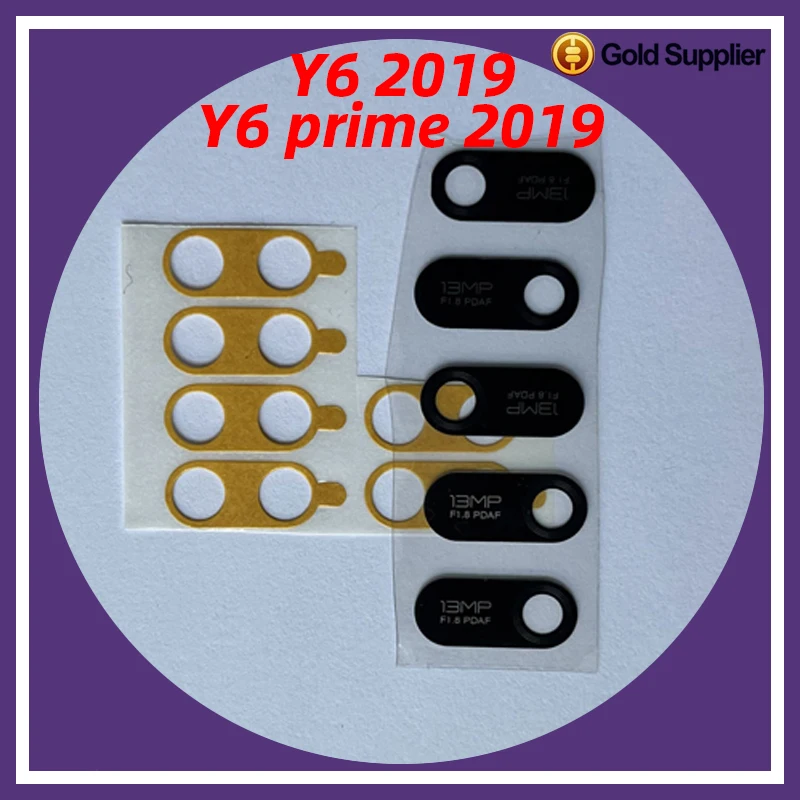 Rear Back Camera Glass Lens For Huawei Y6 2019 or Y6 Prime 2019 Camera Glass Lens Glass + Sticker Replacement Repair