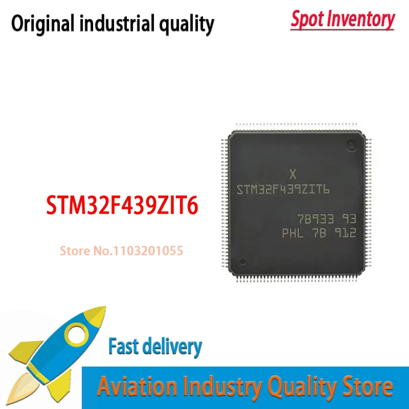 1PCS/lot STM32F439ZIT6  STM32F439 QFP144  NEW and Original in Stock