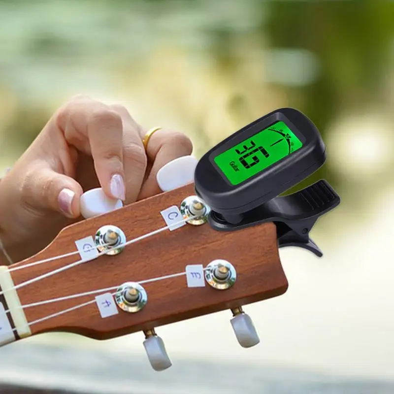 String Instrument Tuner Multifunctional Electric Ukulele Tuner Lightweight Instrument Tuner String Instrument Supplies For