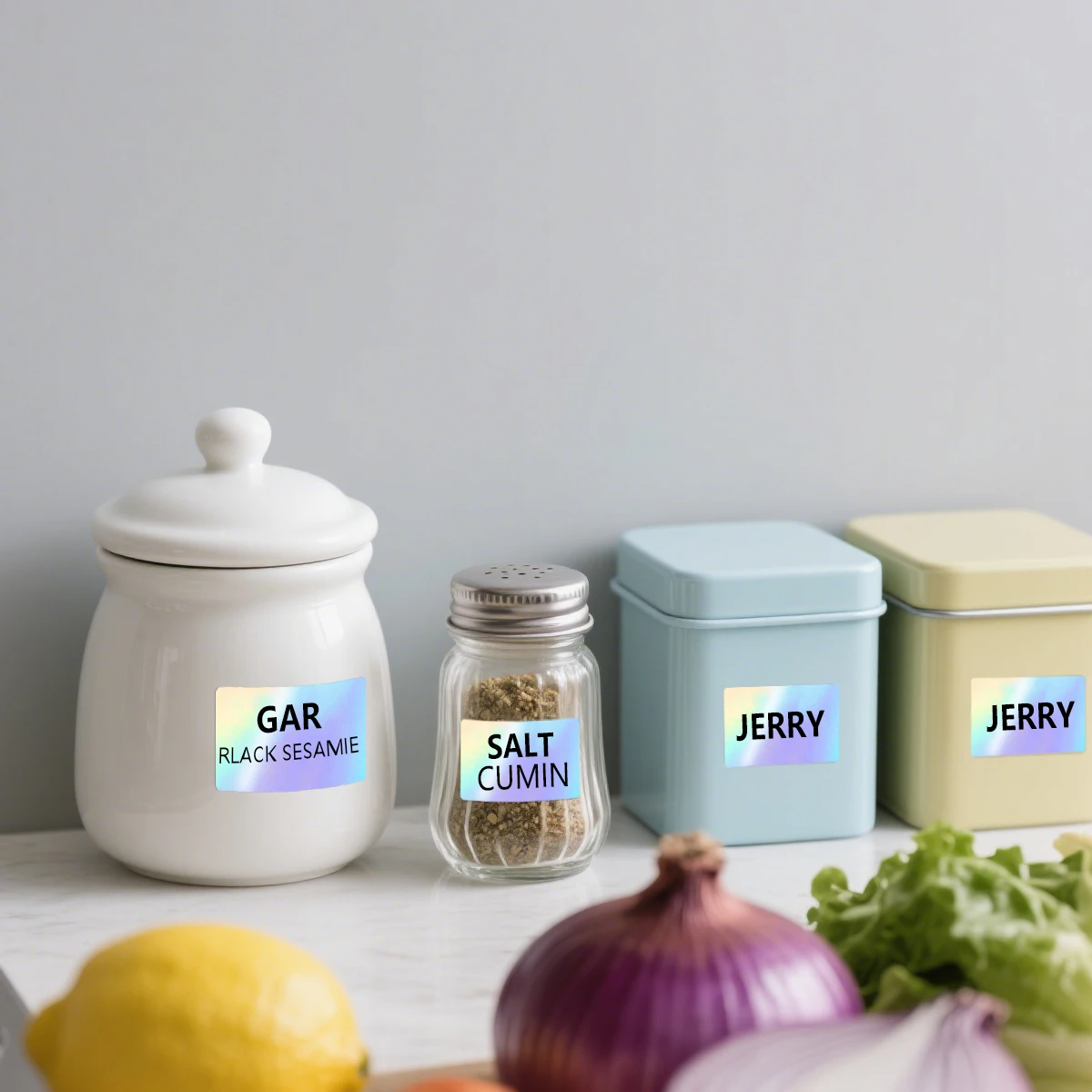 Impresora de etiquetas, pegatina láser, papel autoadhesivo, 500 Uds., 57x32mm, impermeable, resistente al desgarro, reemplazo para oficina, cocina, escuela