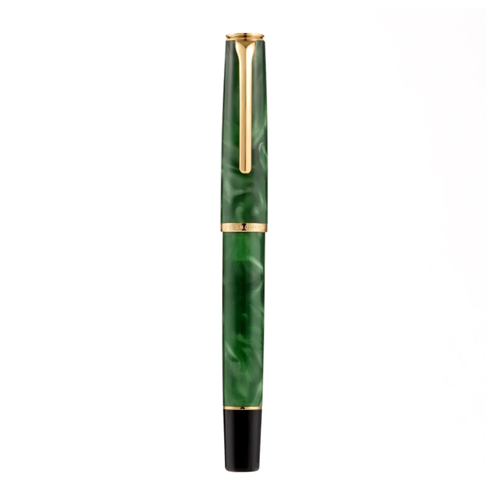 Hongdian N12 Vulpen Ef F Nib High-End Acryl Geschenkpen Voor Bedrijfsstudent Zuigerinktpennen School Kantoorbenodigdheden