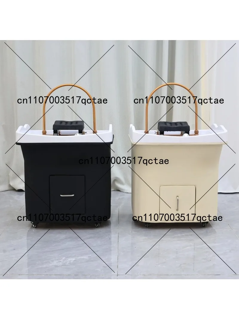 Head SPA Shampoo Basin Hair Salon Head Hydrotherapy Furniture Beauty Health Equipment for Commercial Use or Household
