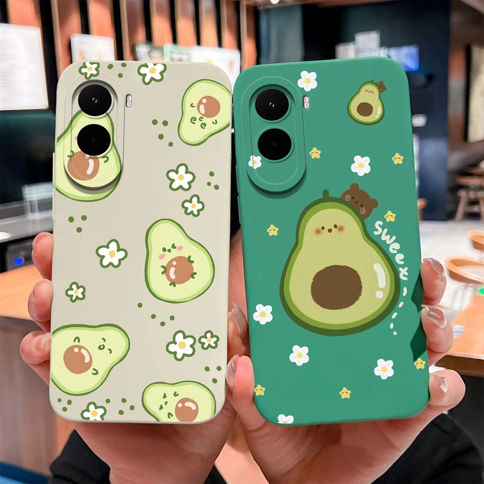 Coque de téléphone pour Xiaomi Poco M7 4G, chat d'avocat mignon, coque légère en Silicone liquide souple pour PocoM7 4G, Protection d'appareil photo